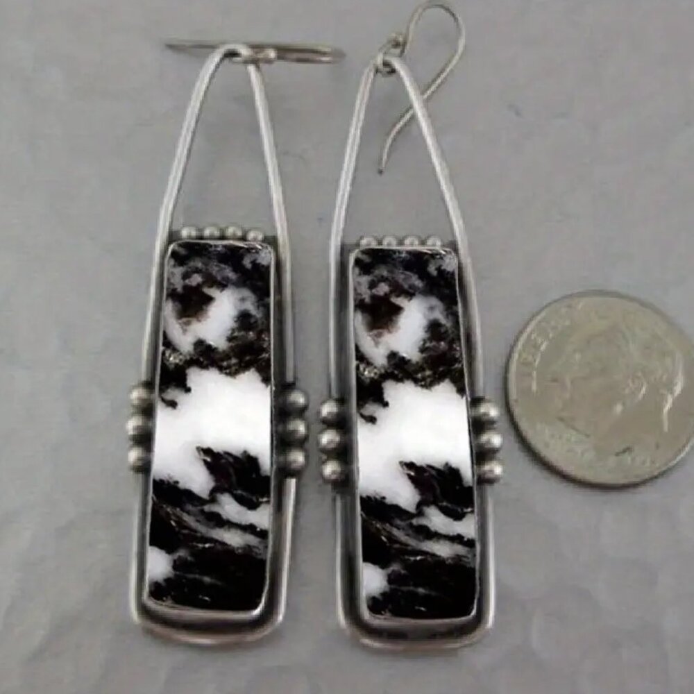 🌺 🌺 🌺 Exquisite Vintage Style  Earrings Bohemian - Picture 3 of 4